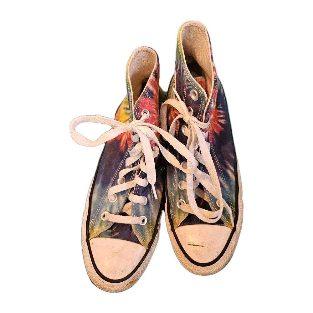 Converse Pride Chuck Taylor All-Star Tie Dye Rainbow‎ 168996F Unisex Size M5/W7 - Picture 6 of 8